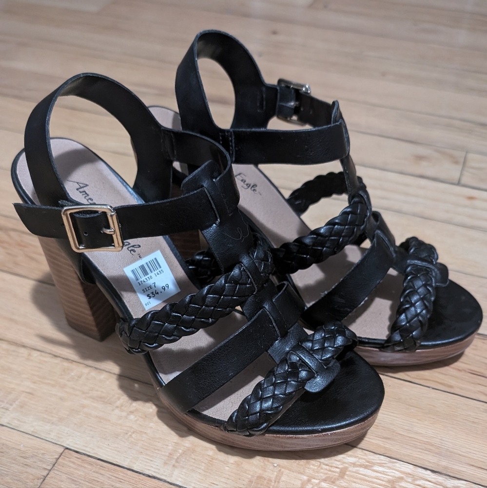 American Eagle Strappy Heeled Sandal
